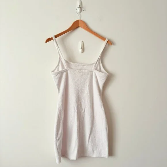 Abercrombie & Fitch Terry Cloth Dress White Size Small - Picture 5 of 7